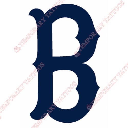Boston Red Sox Customize Temporary Tattoos Stickers NO.1455